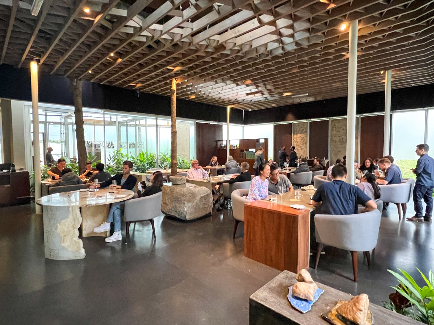 The main dining room at Central Restaurante in Lima (photo by Kelly Lemons)