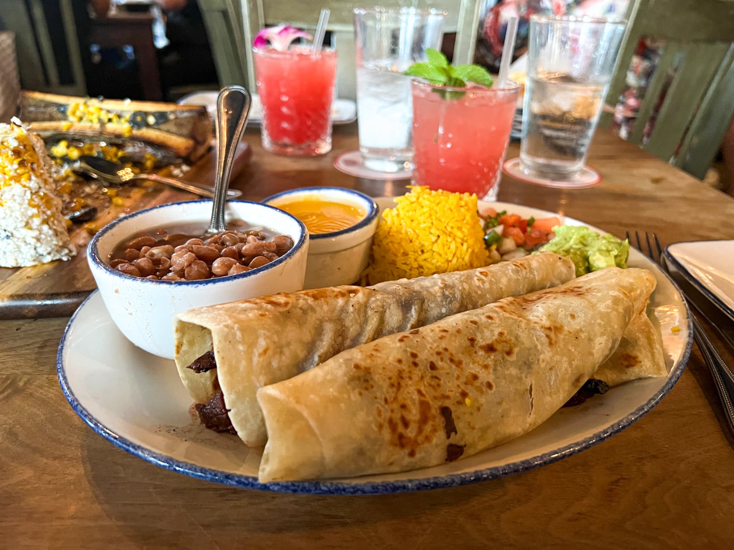 Beef fajitas at Ninfa's, one of the top restaurants in Houston, TX