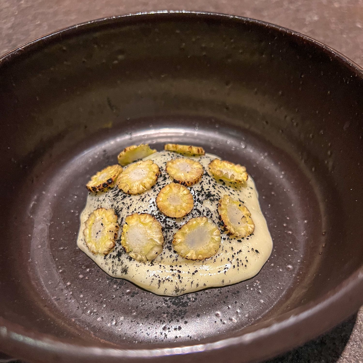 Corn, quinoa, and peppers at Mayta, a top restaurant in Lima, Peru