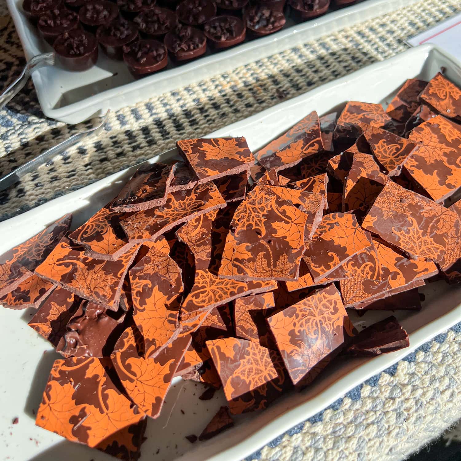 Chocolate bark by Intero Restaurant at the Austin Food and Wine Festival 2022