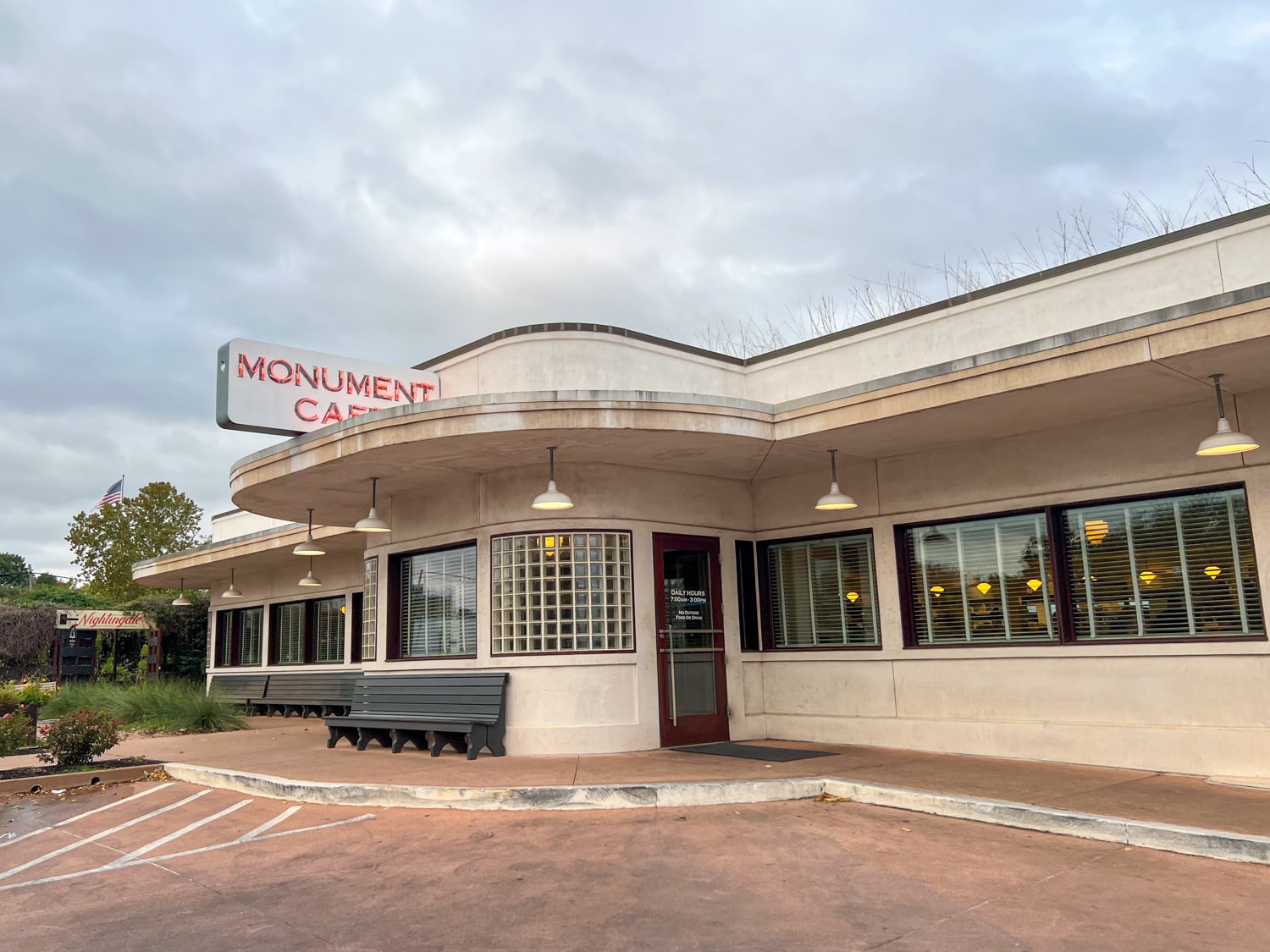 Monument Cafe in Georgetown, Texas