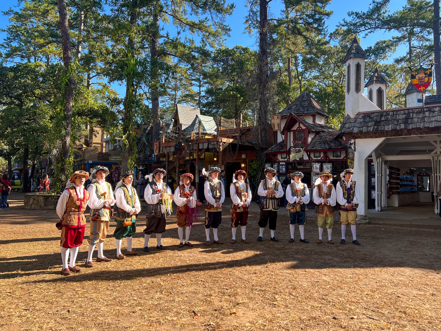 Singers at the Texas Renaissance Festival