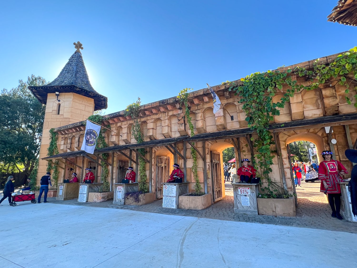 Entrance to the Texas Renaissance Festival 2022