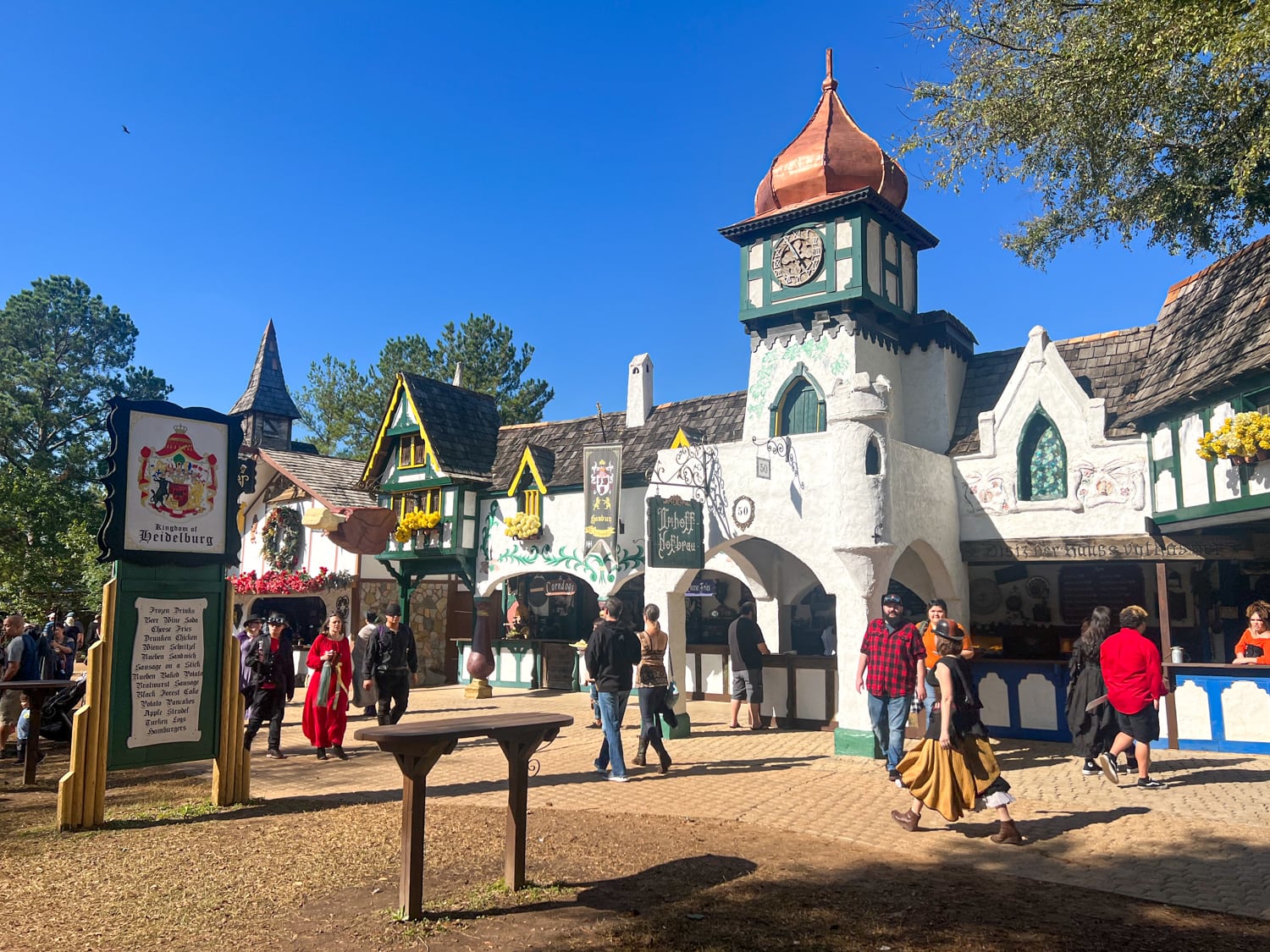 Kingdom of Heidelburg at the Texas Renaissance Festival