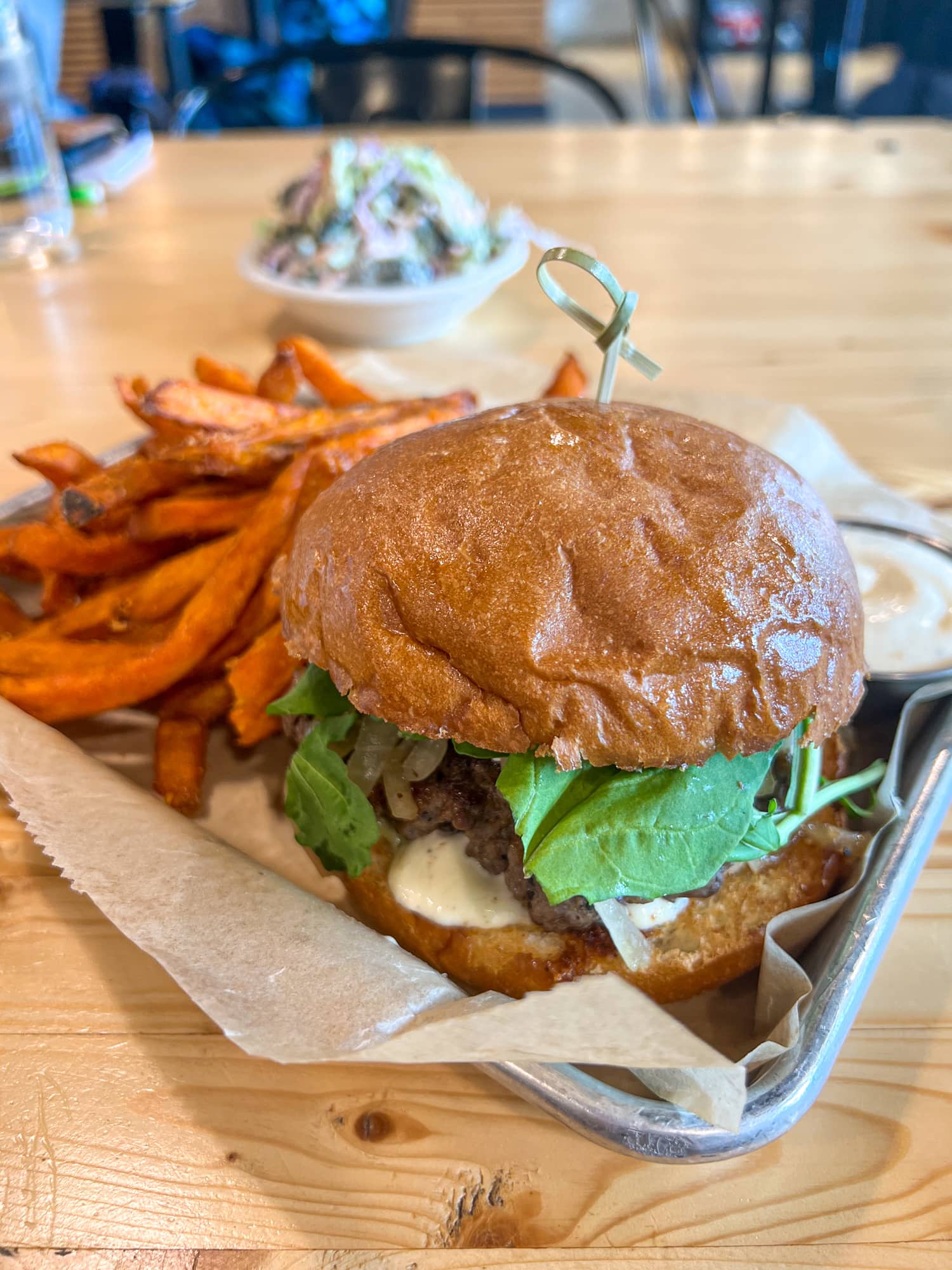 Golden Calf cheeseburger at Revival Eastside Eatery in Waco