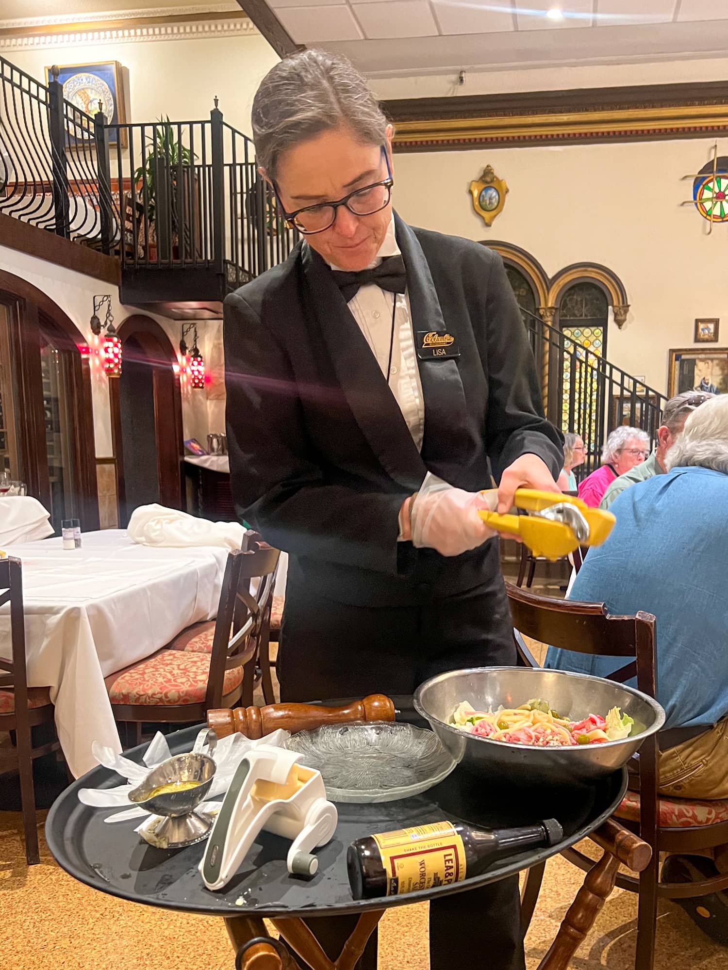 1905 Salad prepared tableside