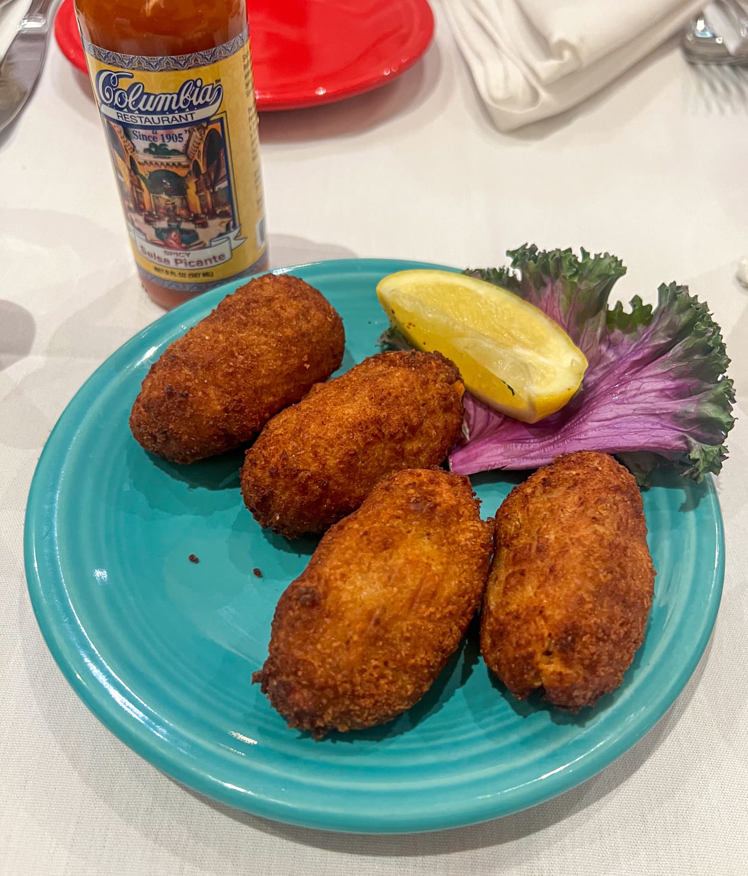 Ybor City devil crab croquettes