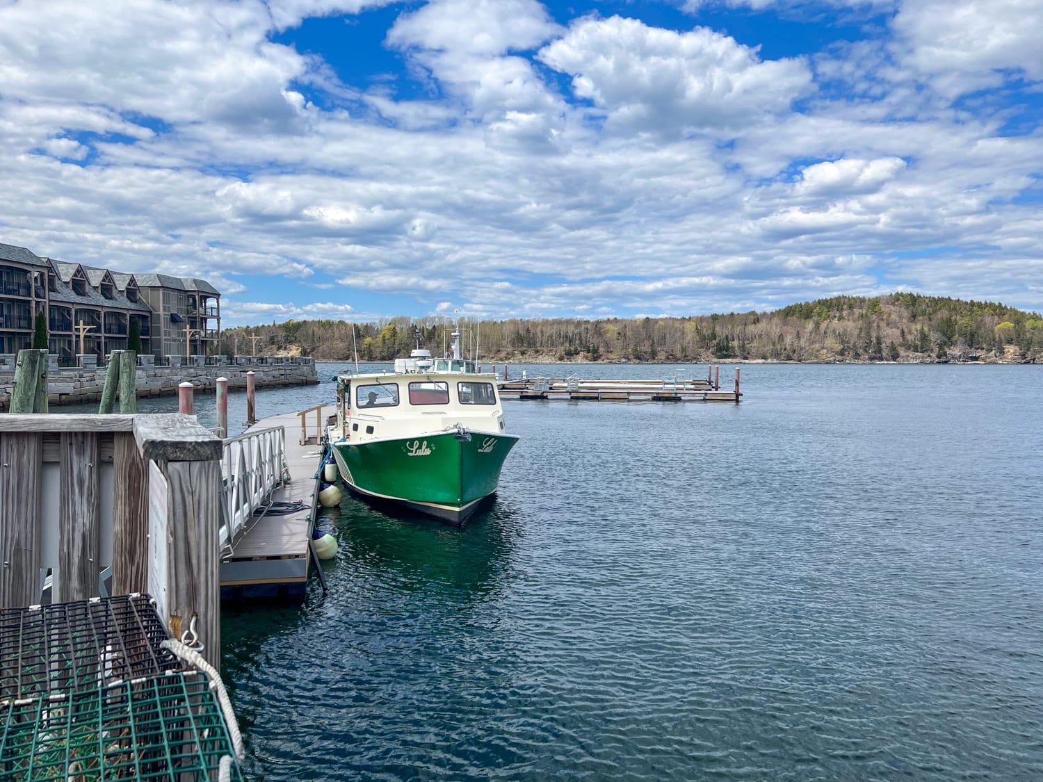 Lulu lobster boat in Bar Harbor, Maine