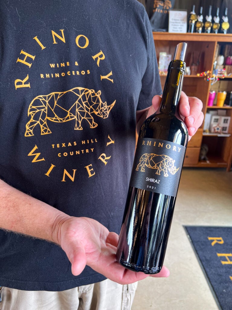 Rhinory A Winery With Rhinos in the Texas Hill Country