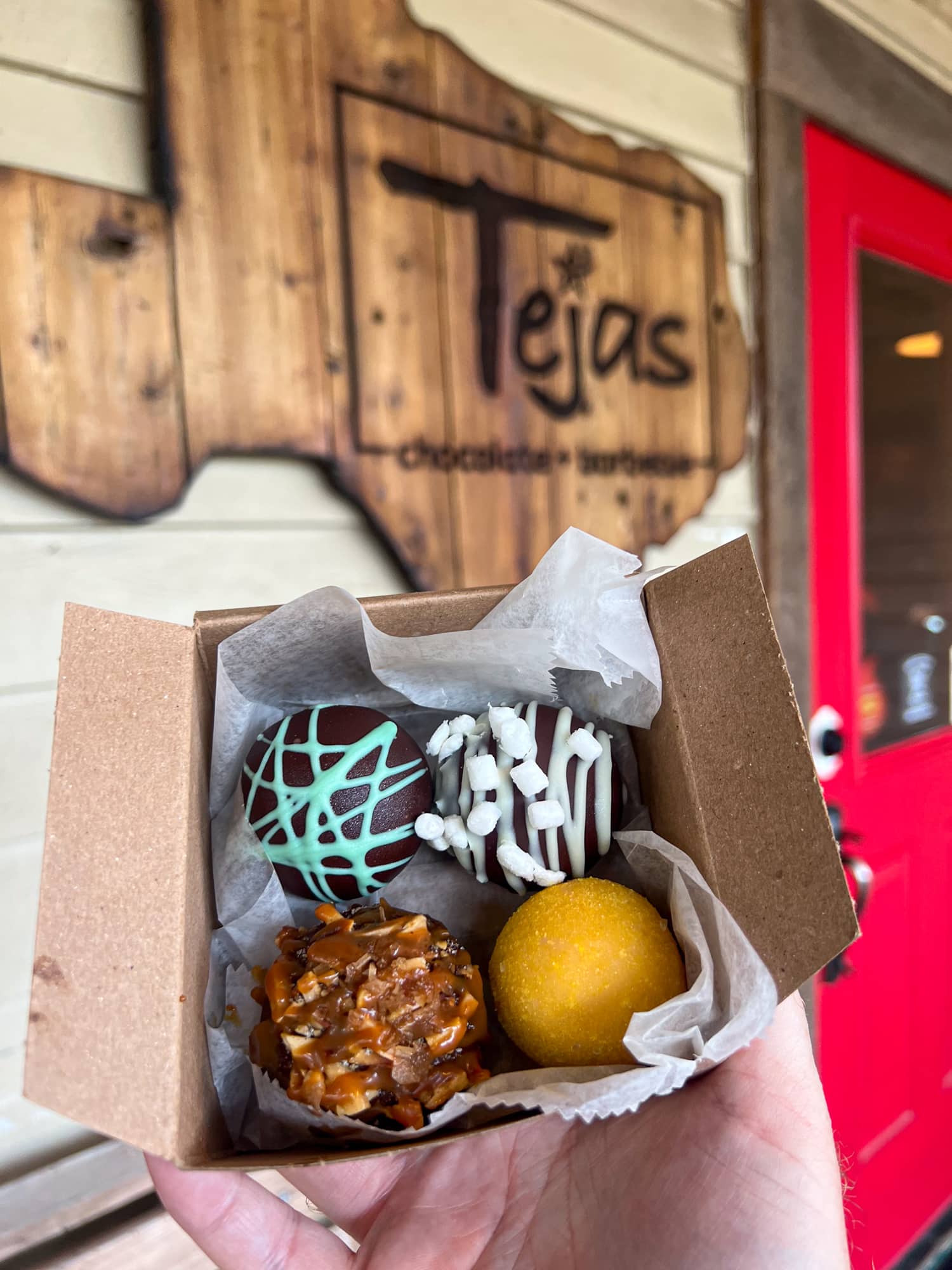 Tejas chocolate truffles