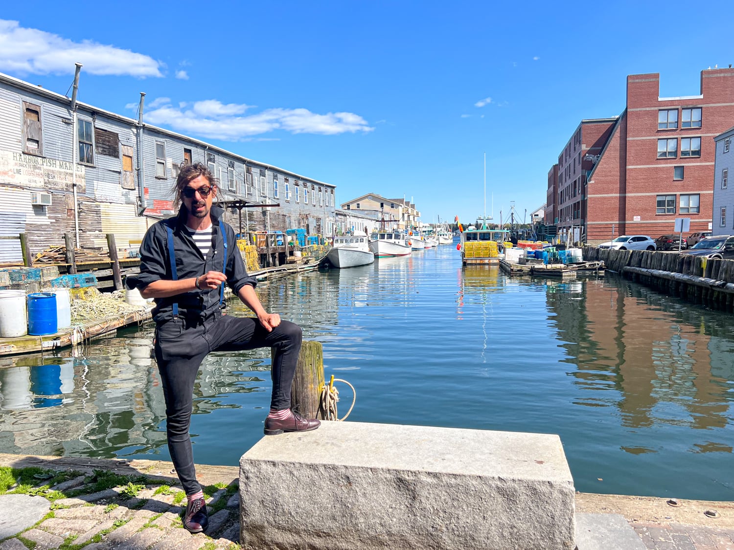 Maine native Timothy Goldkin led our Portland food tour 