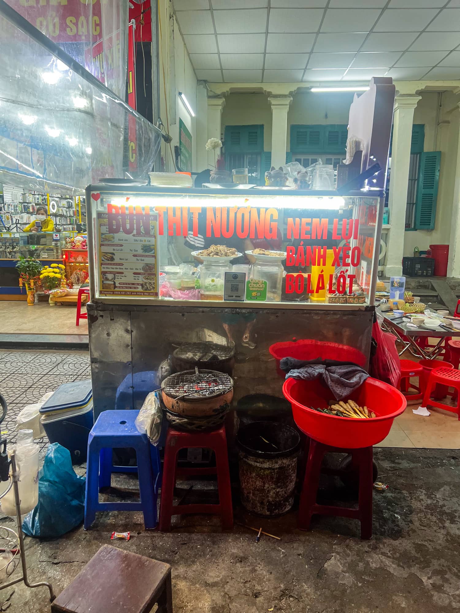 Vietnamese food vendor