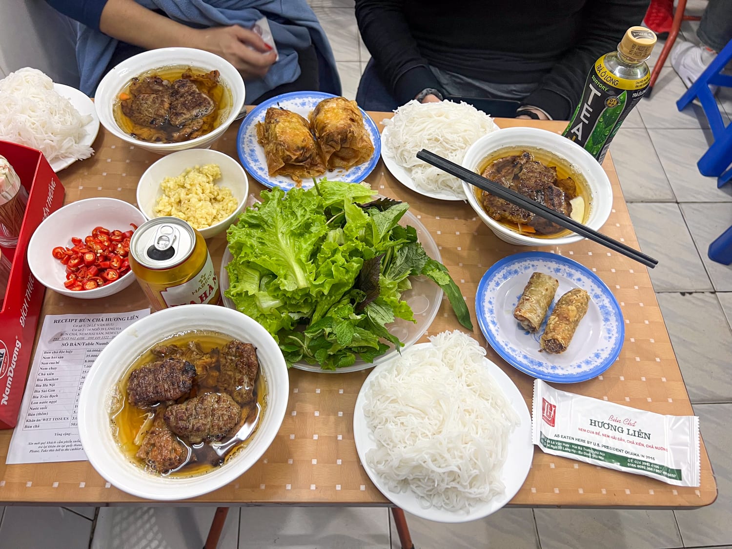 Vietnamese food in Hanoi