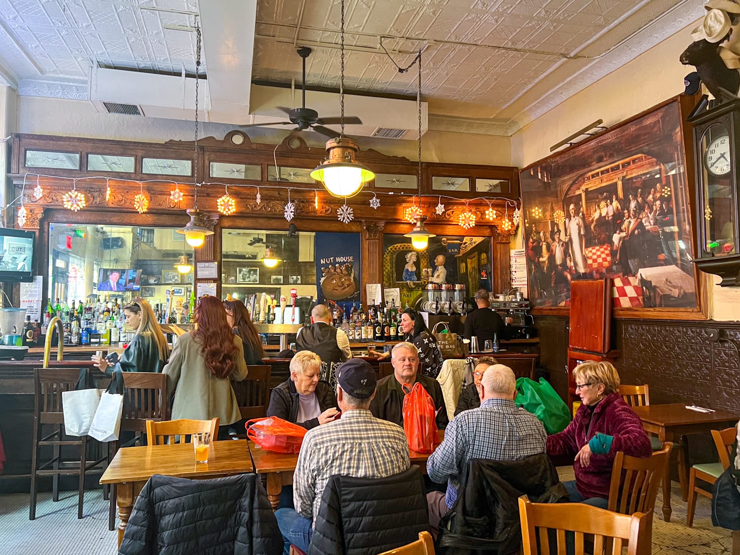 Inside Mulberry Street Bar