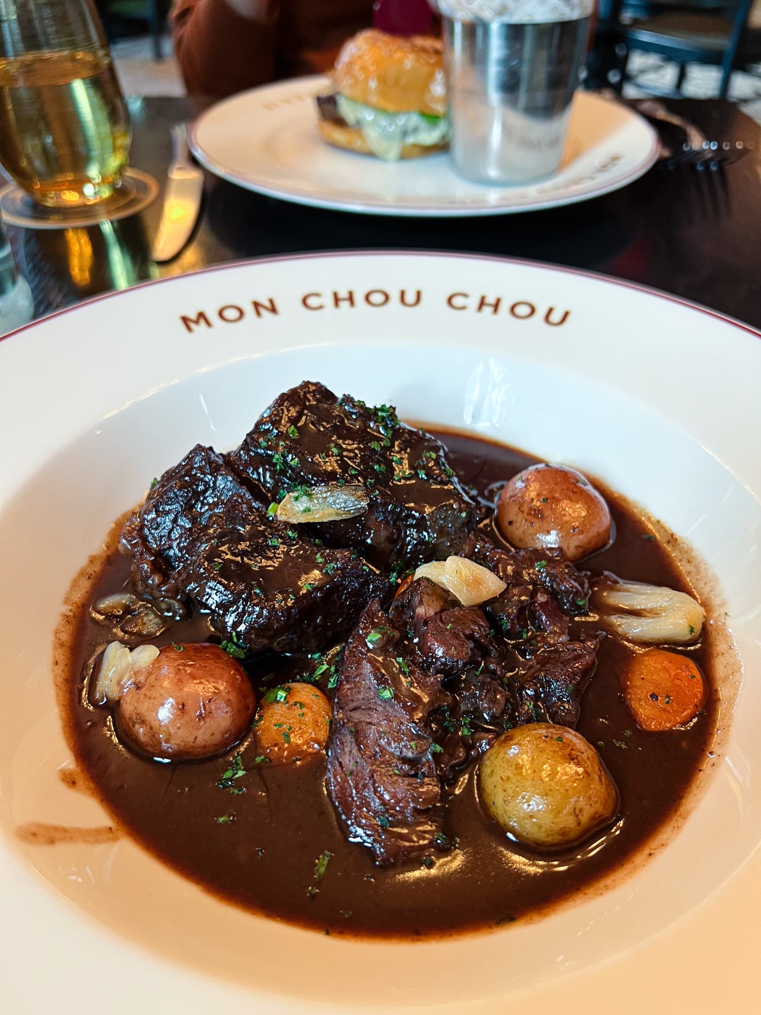 Braised beef cheek