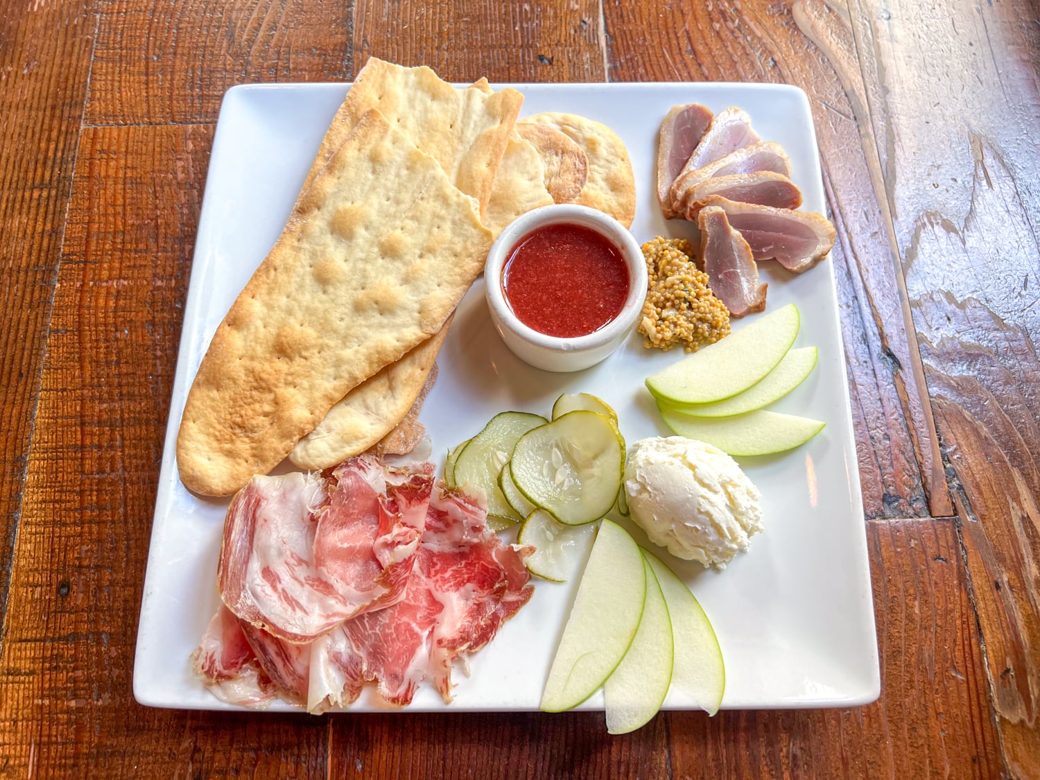 Charcuterie board at Cured in San Antonio