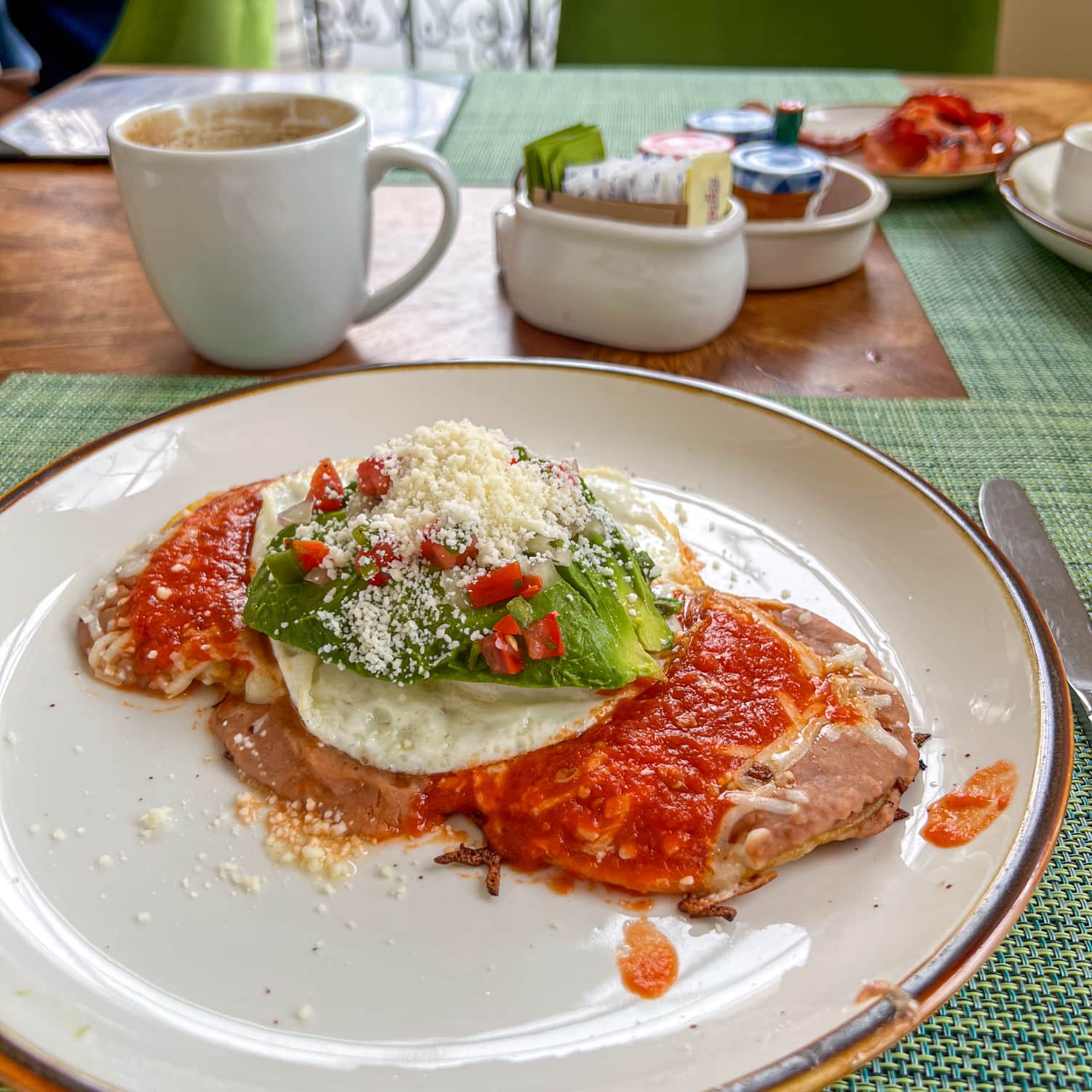 Huevos Rancheros at Gallery on the Park