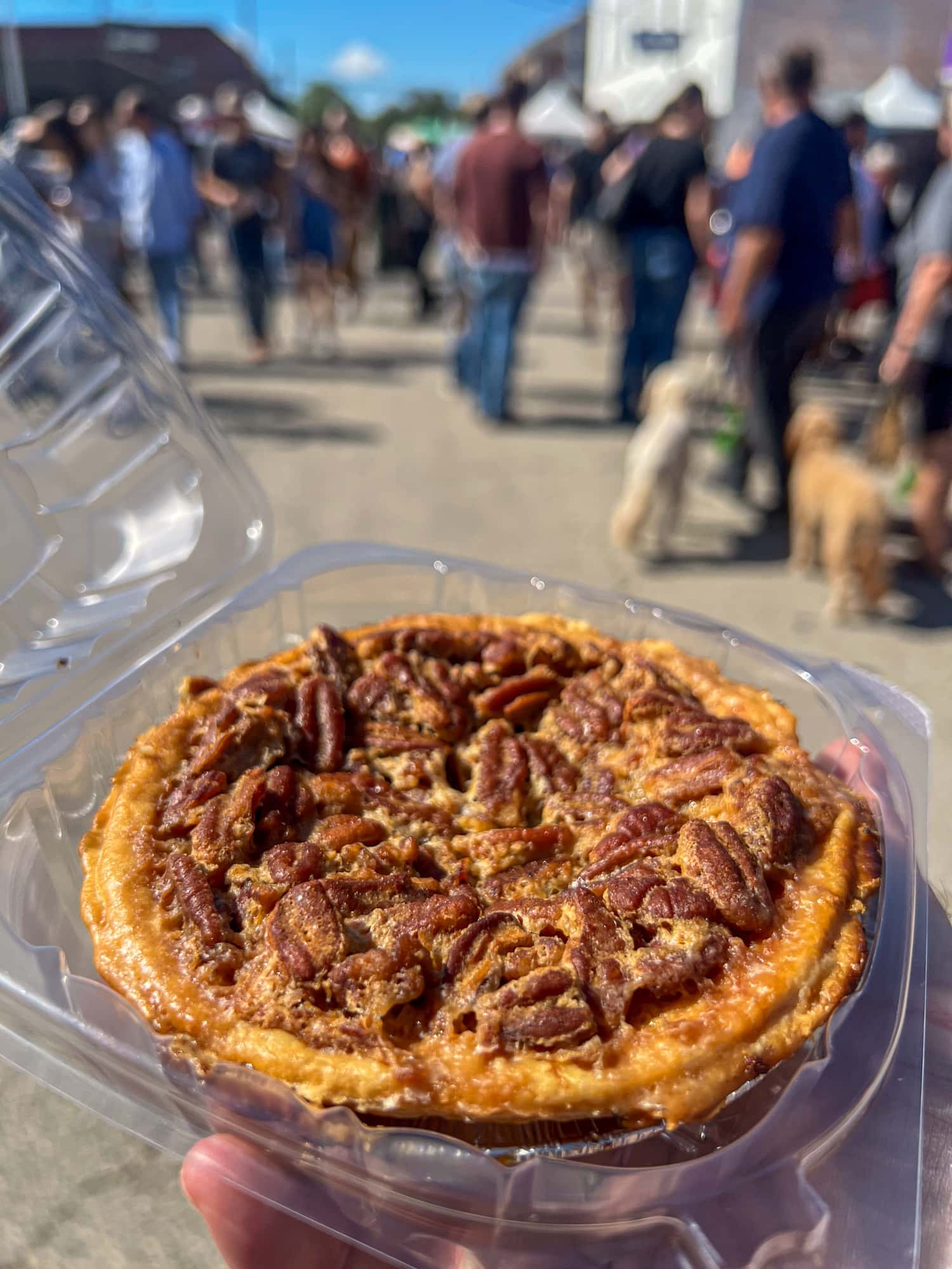 Smoked pecan pie from the Texas Pie Guy