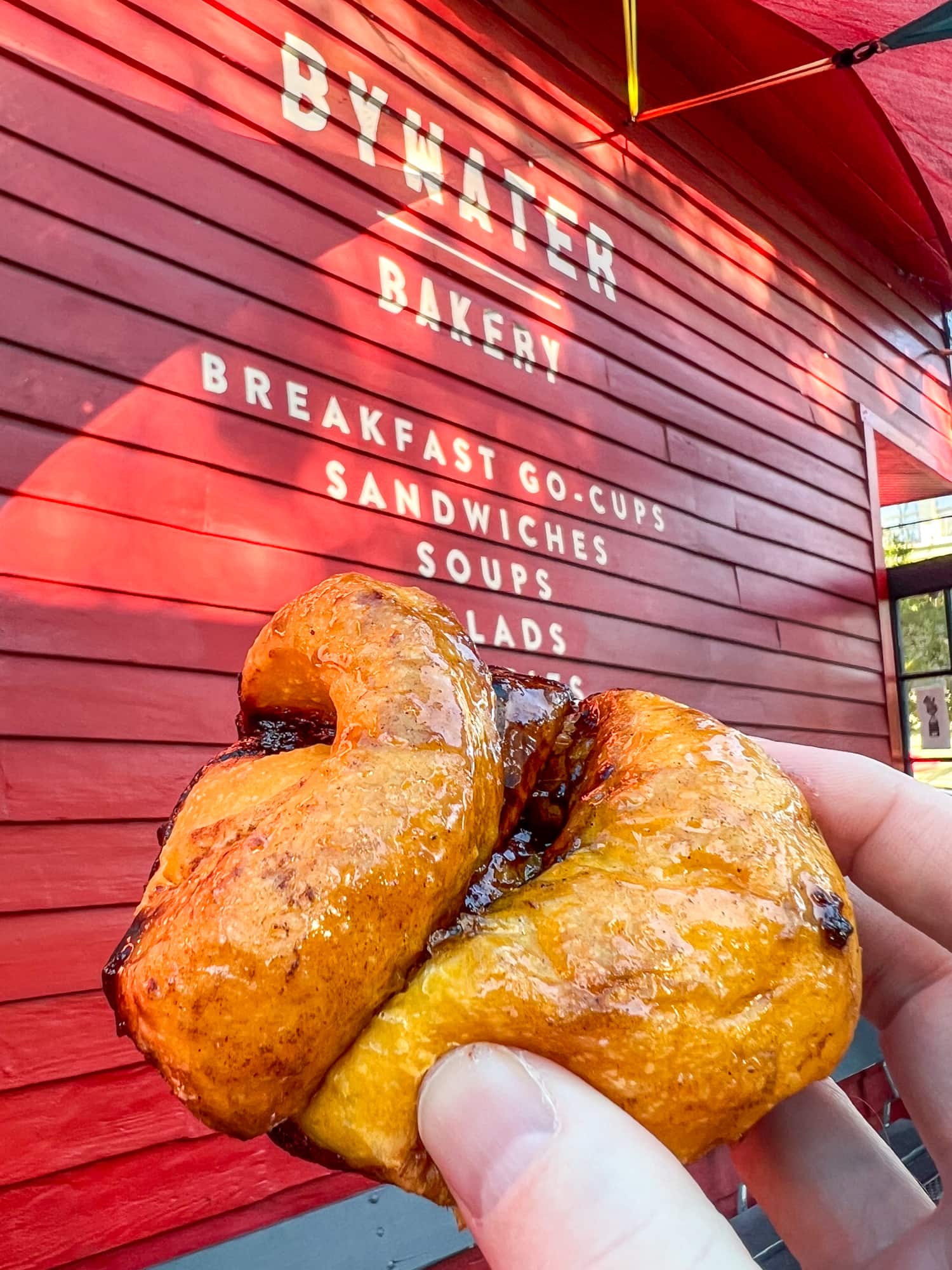 Sticky sweet potato roll