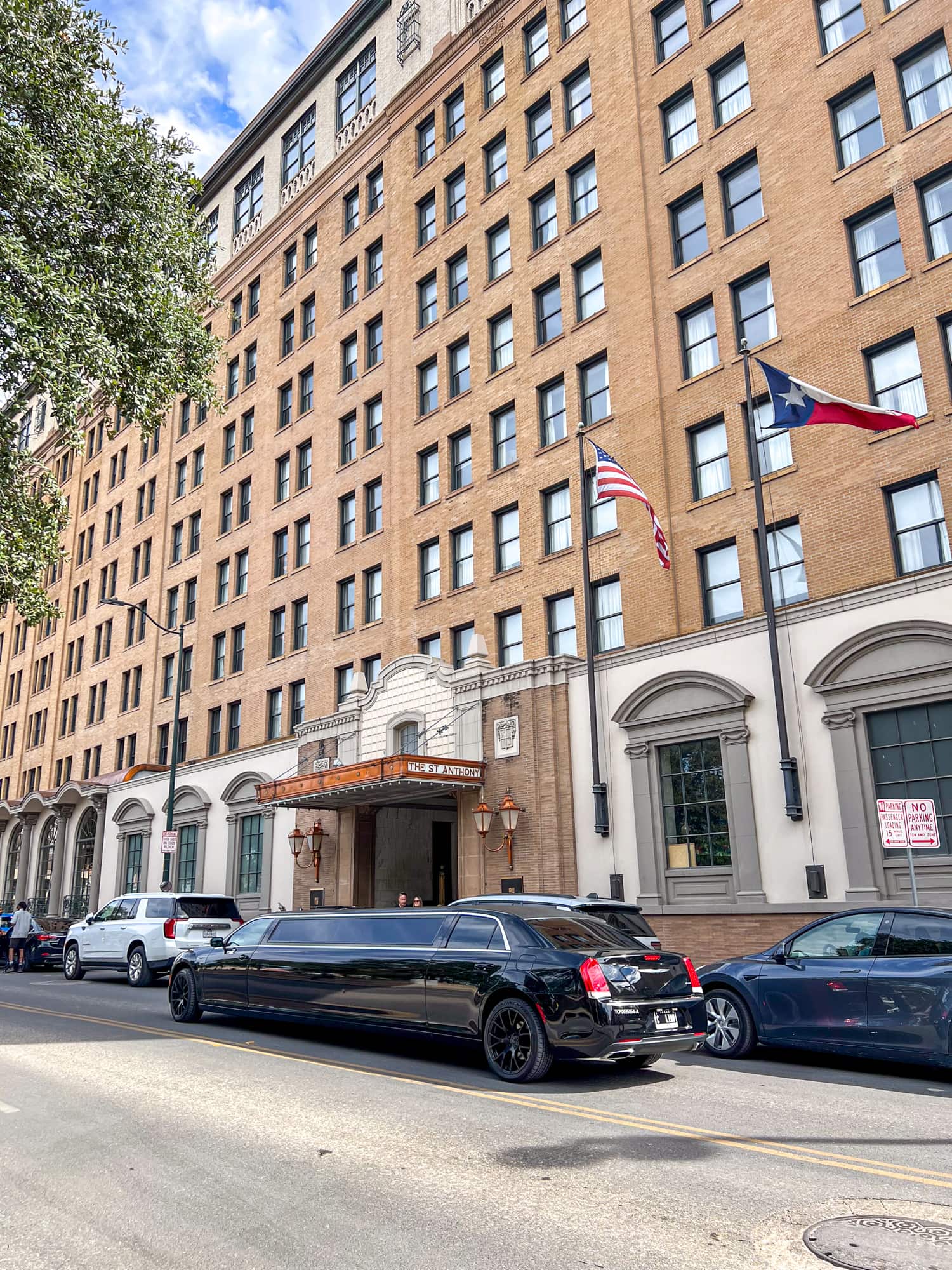 The St. Anthony Hotel in San Antonio