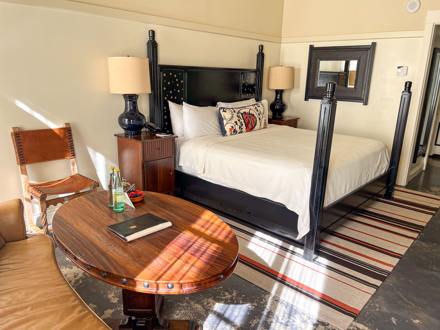 Landmark Room with a king bed.