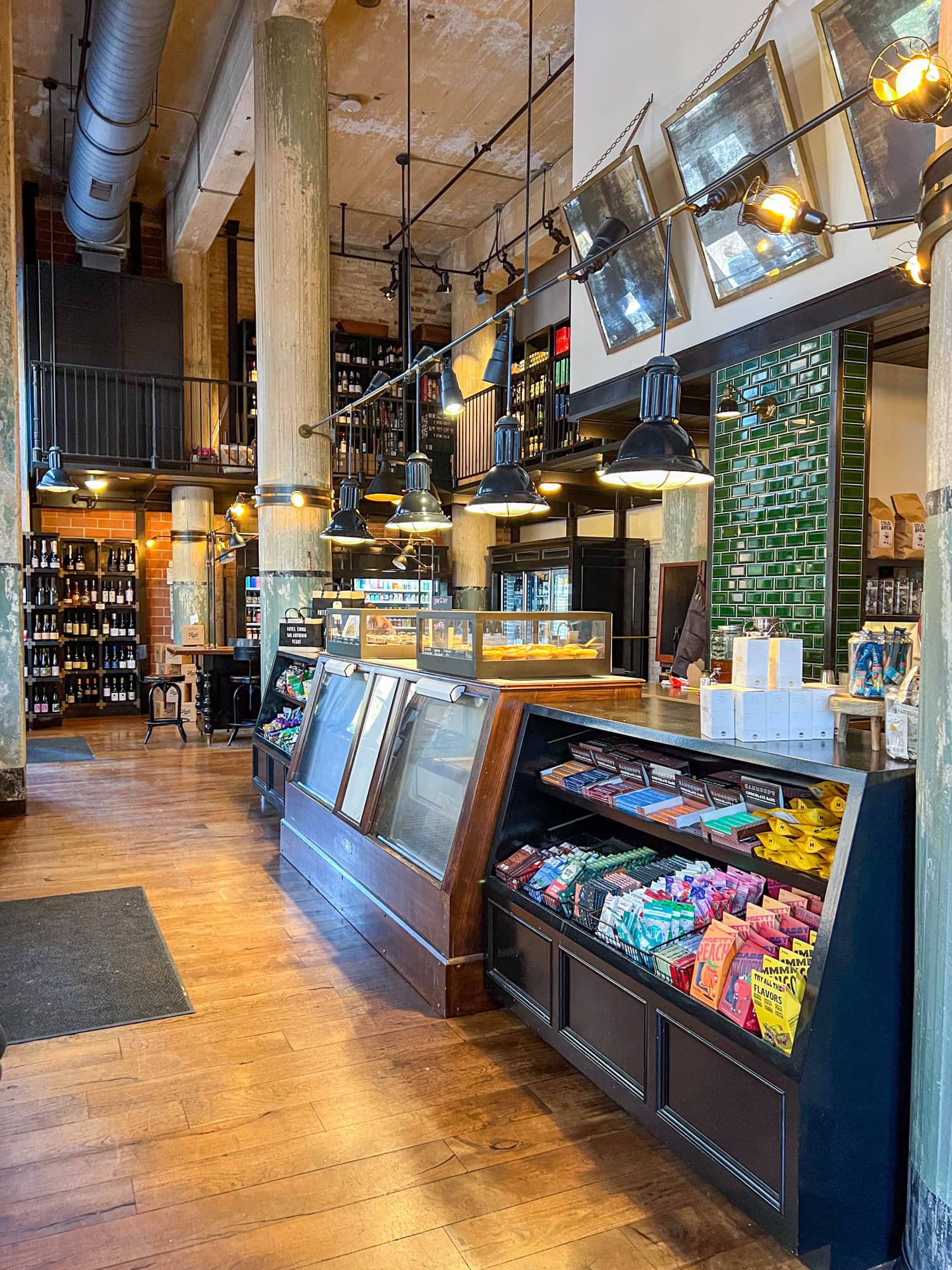 Larder cafe and gourmet store.