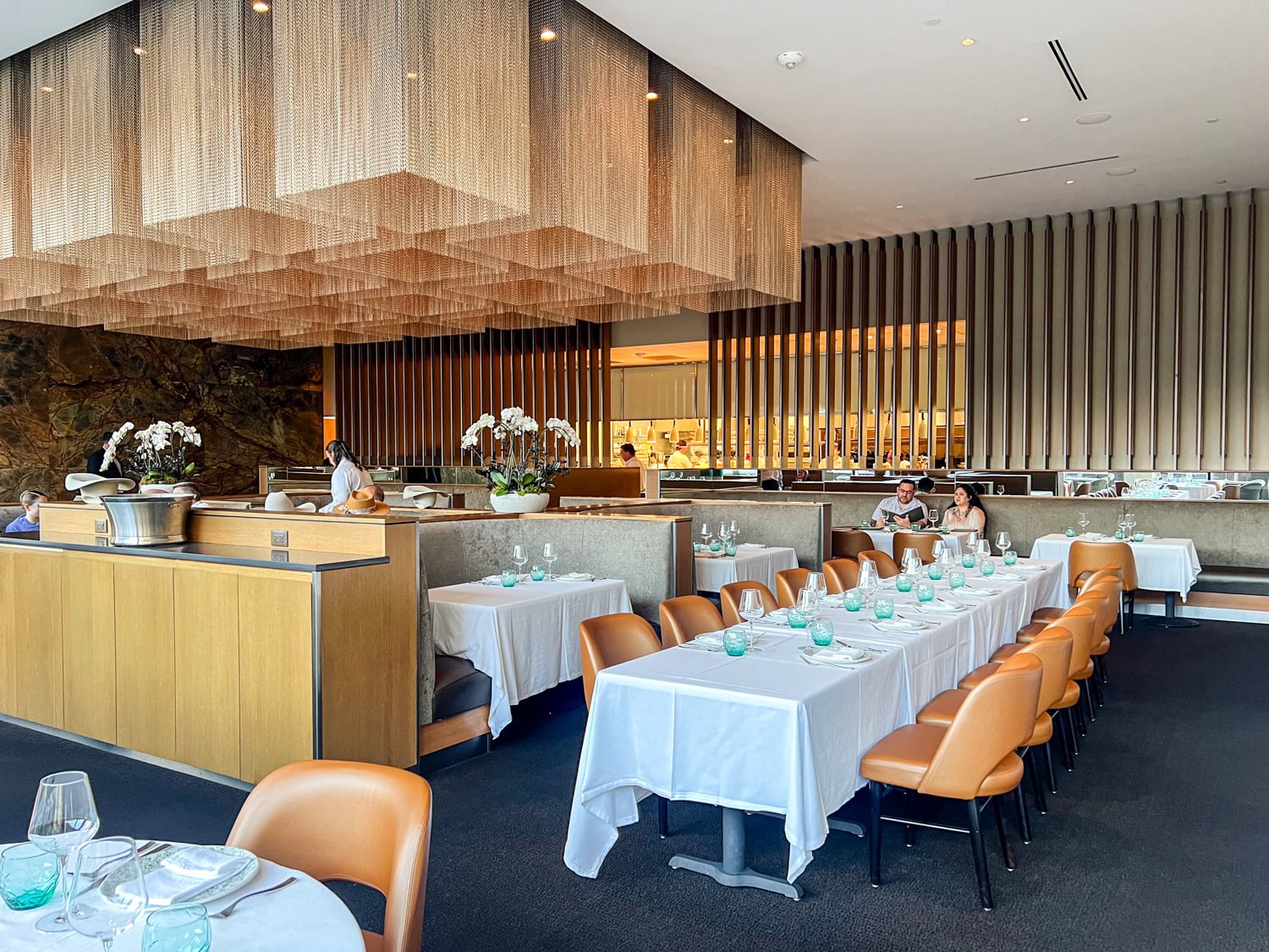 Dining room at 61 Osteria in downtown Fort Worth, TX.