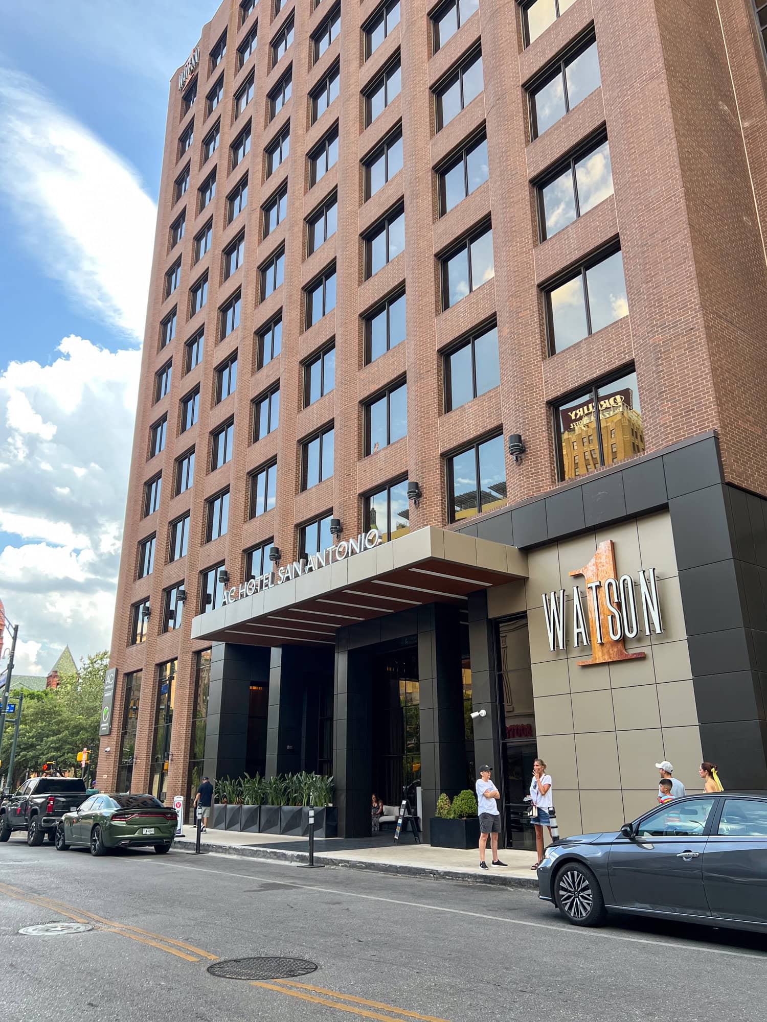 Street view of AC Hotel San Antonio.