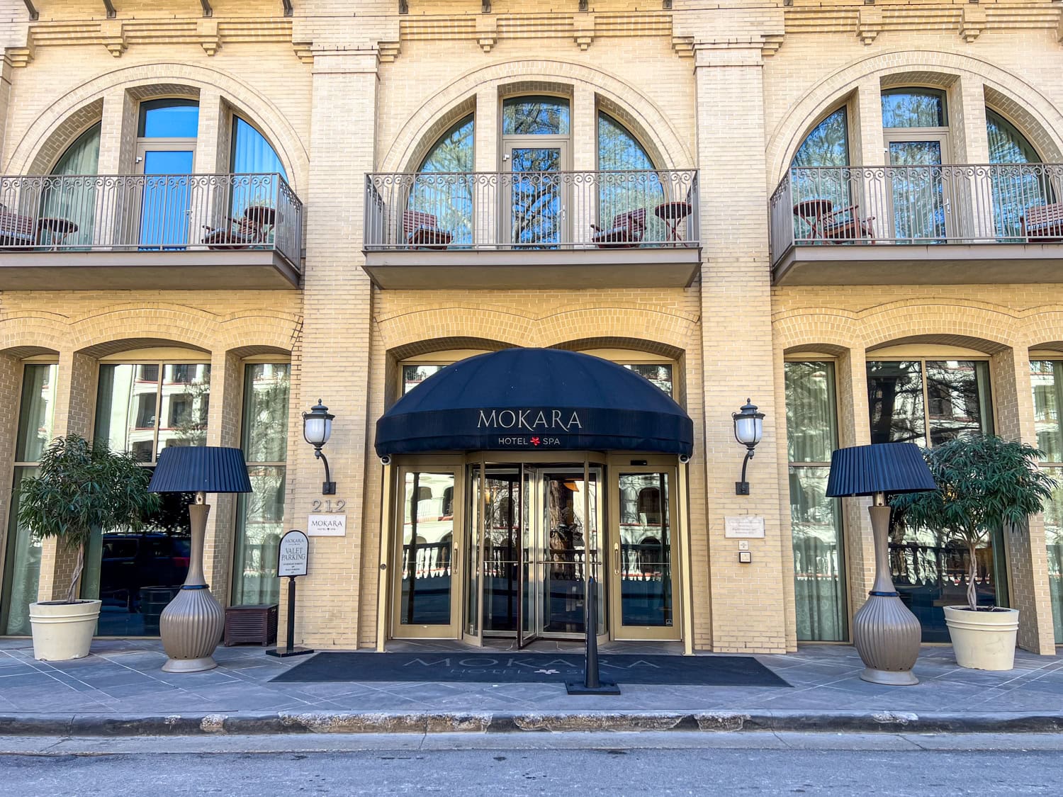 Mokara Hotel & Spa on the River Walk in San Antonio.