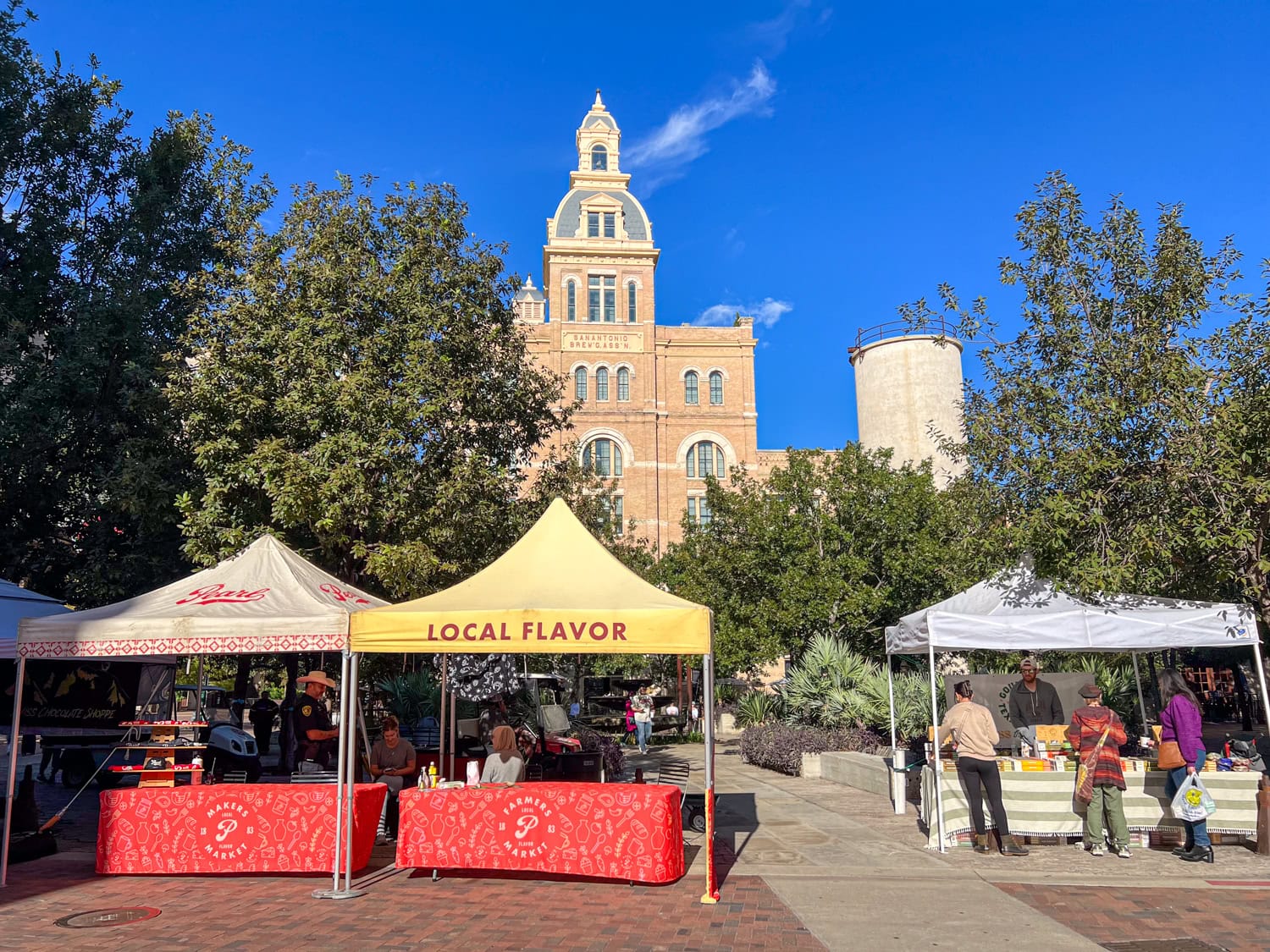 Farmers Market at the historic Pearl in San Antonio, TX.