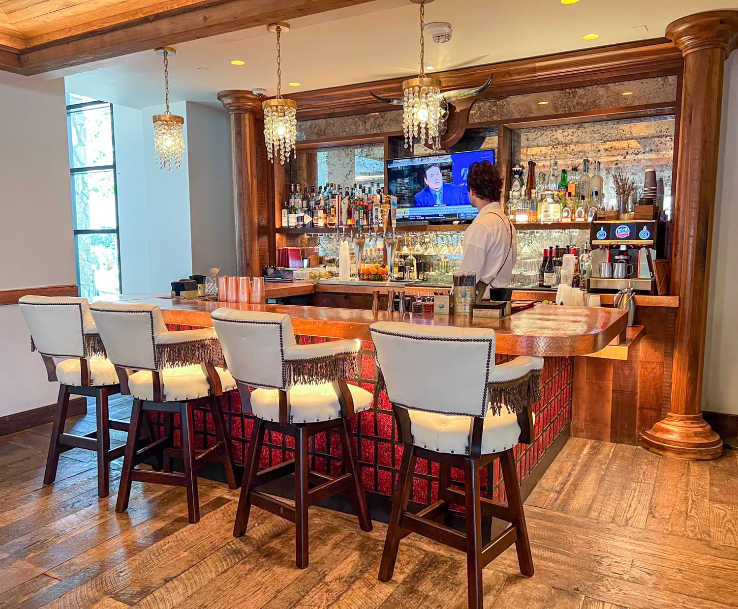 Lobby Bar at the Hotel Drover.