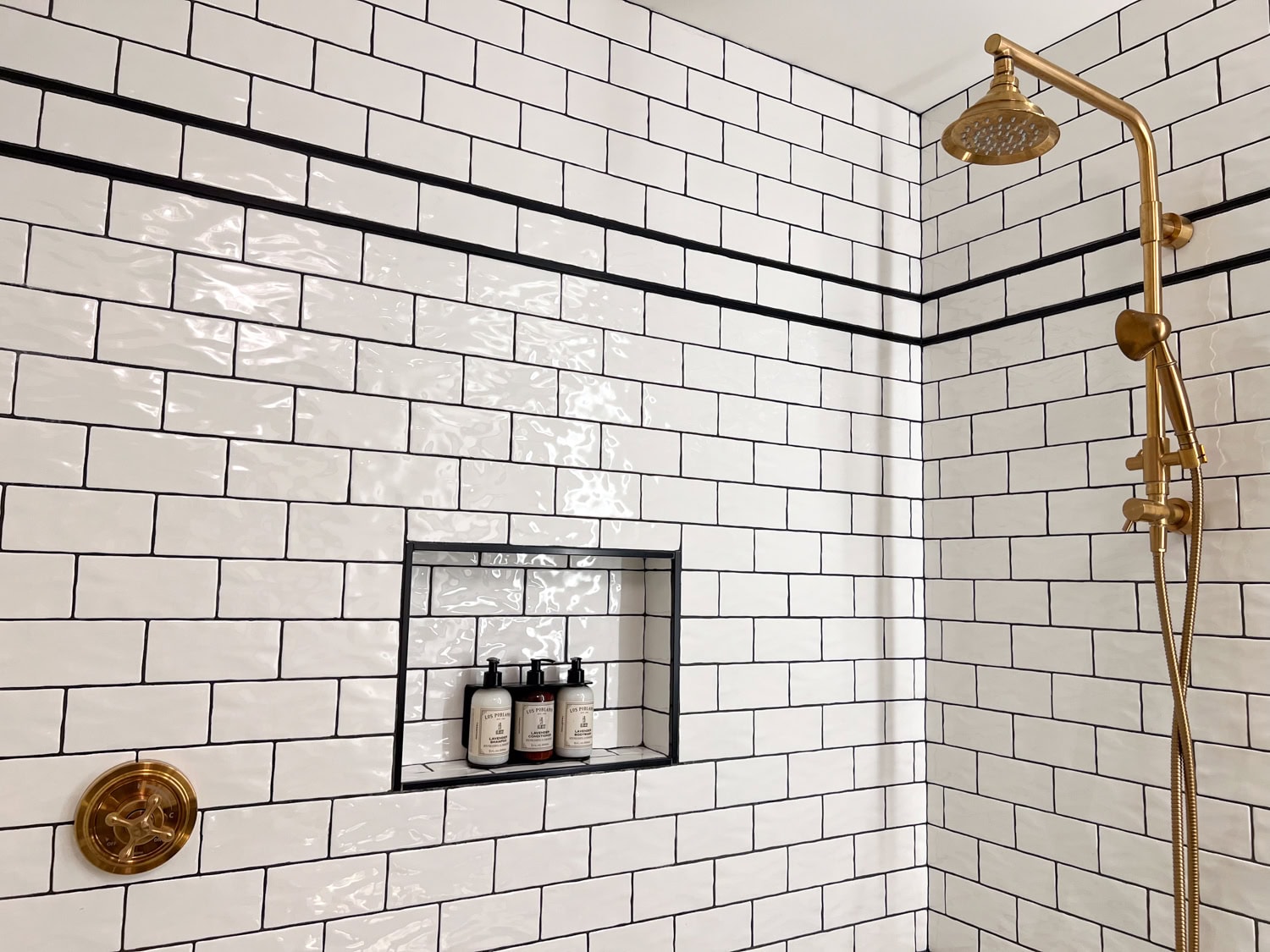 Shower fixture.