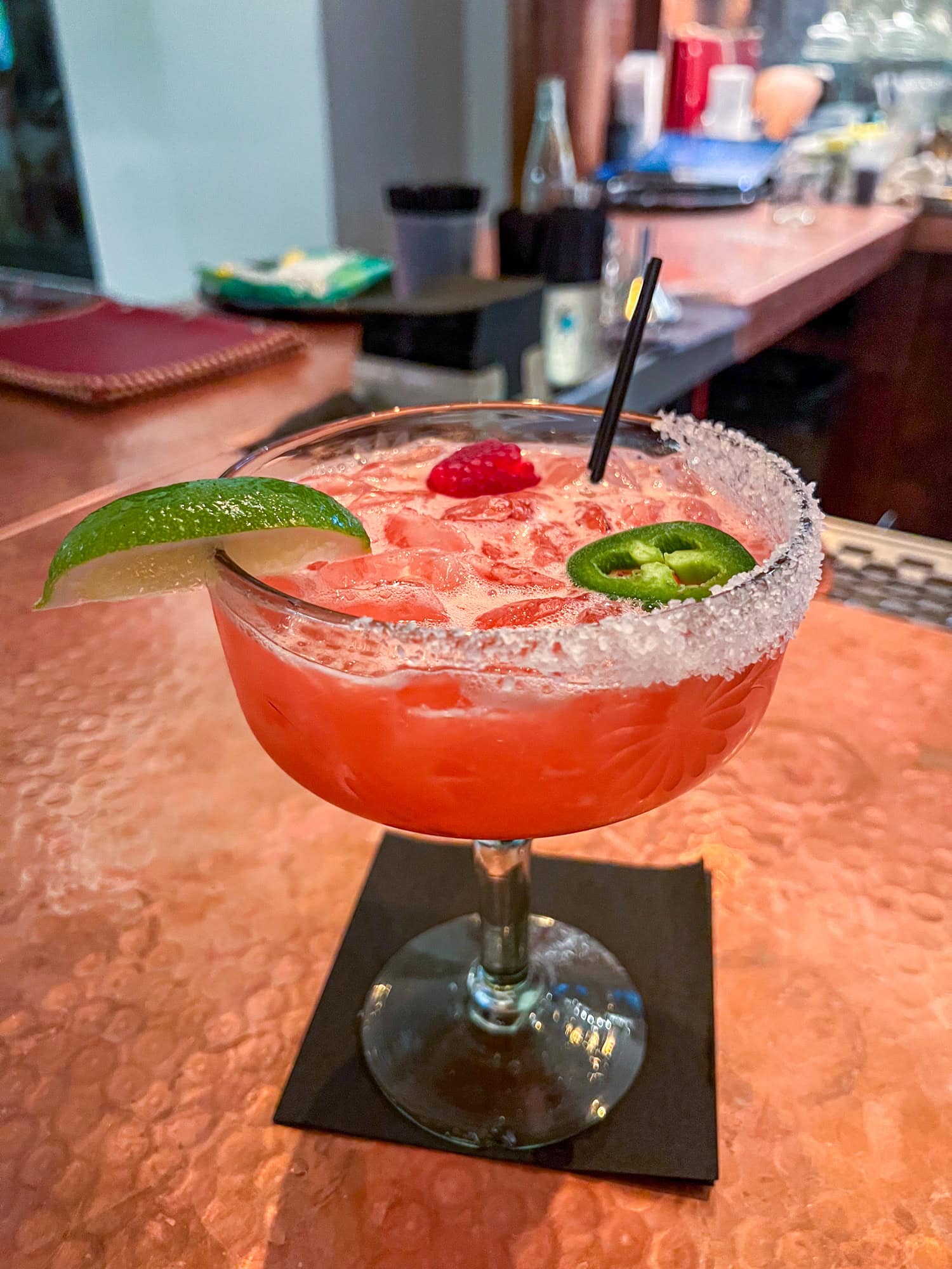 Smoky margarita.