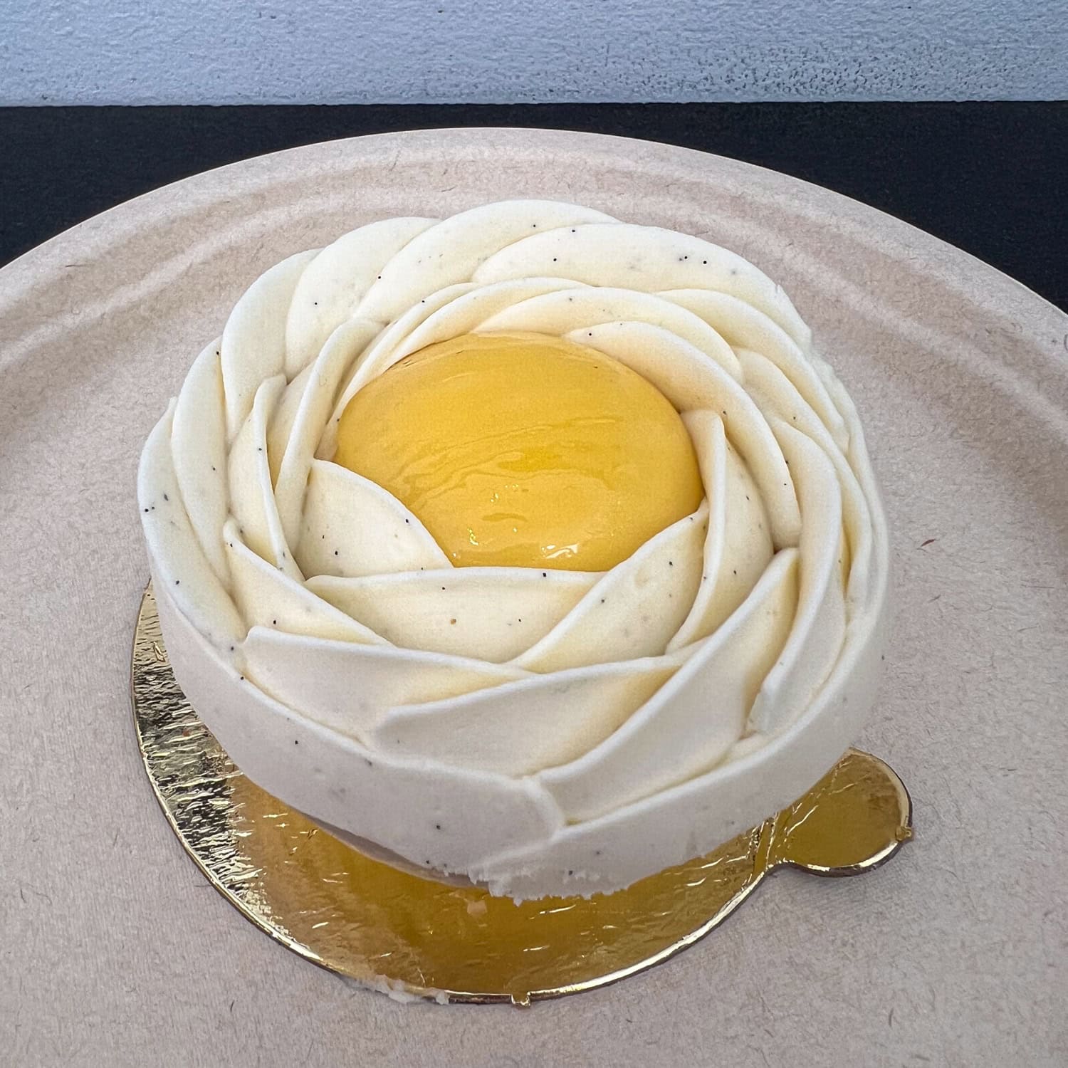 Tropical cake at Petit Chou.