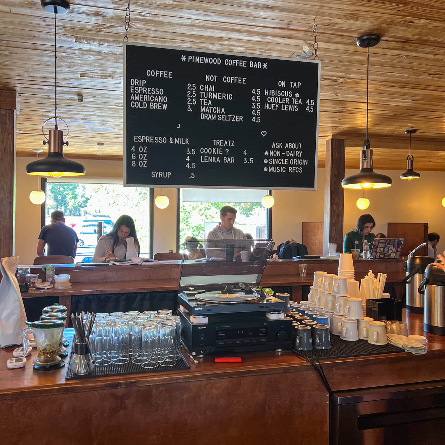 Pinewood is one of the best coffee shops in Waco, TX.