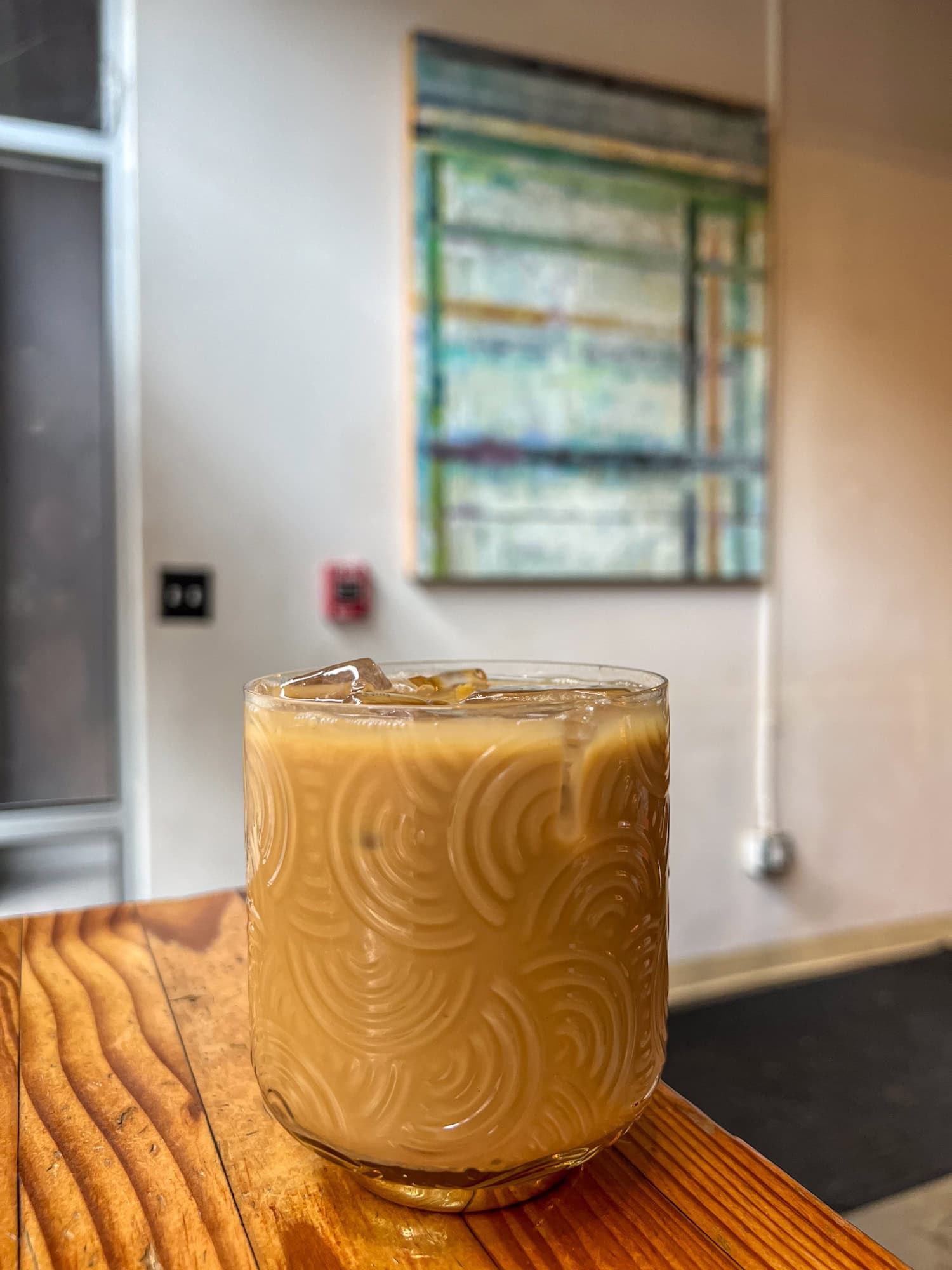 Lush Life espresso drink at Ghost Note Coffee.