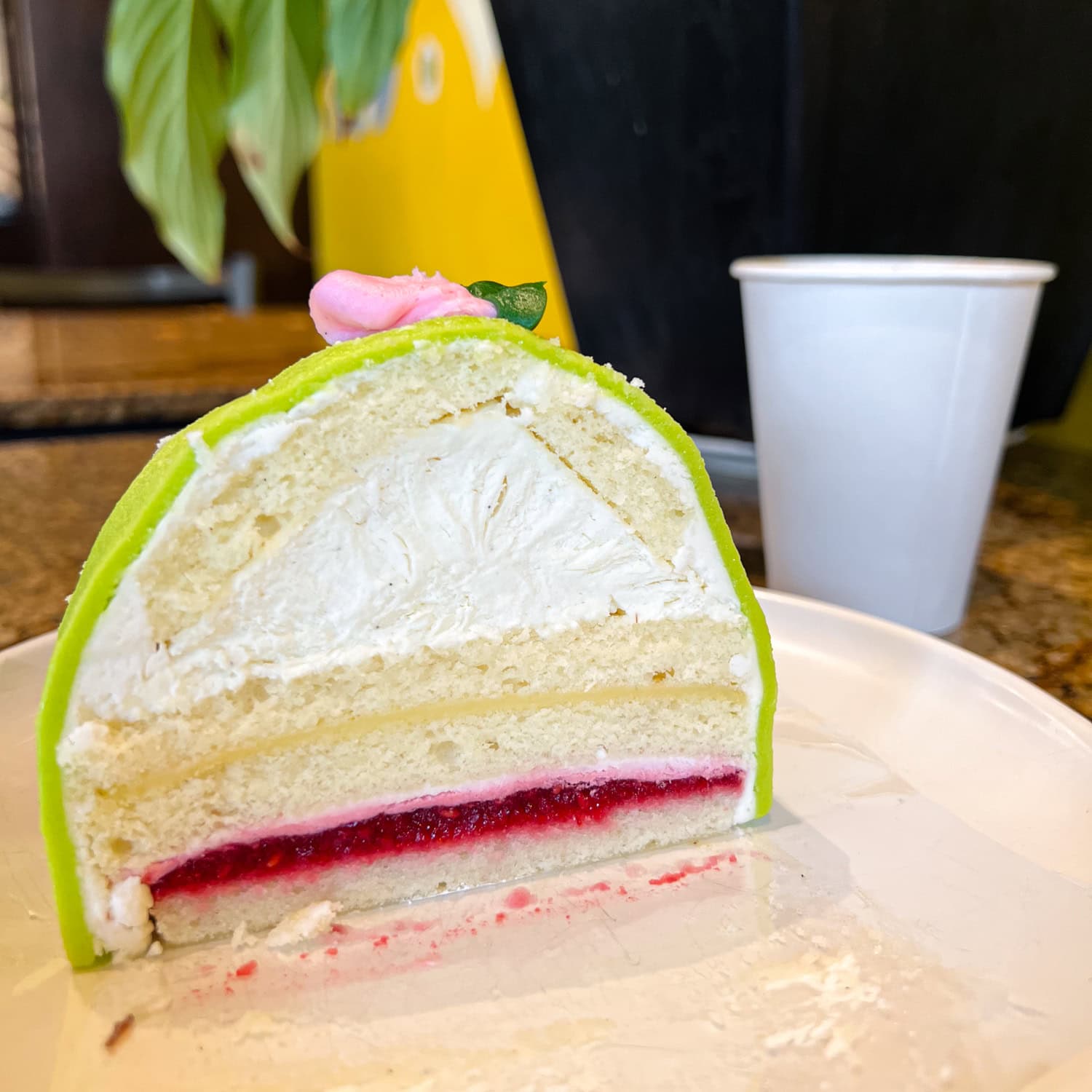 Princess cake at Byen Bakeri.