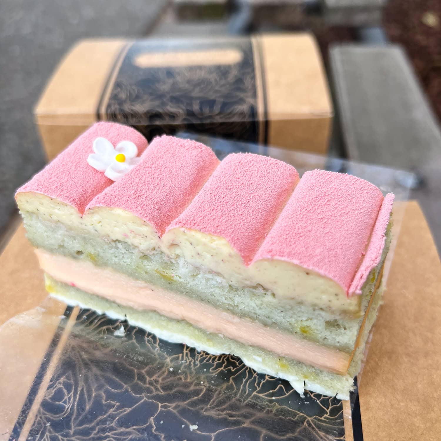 Sakura cake from Bakery Nouveau.