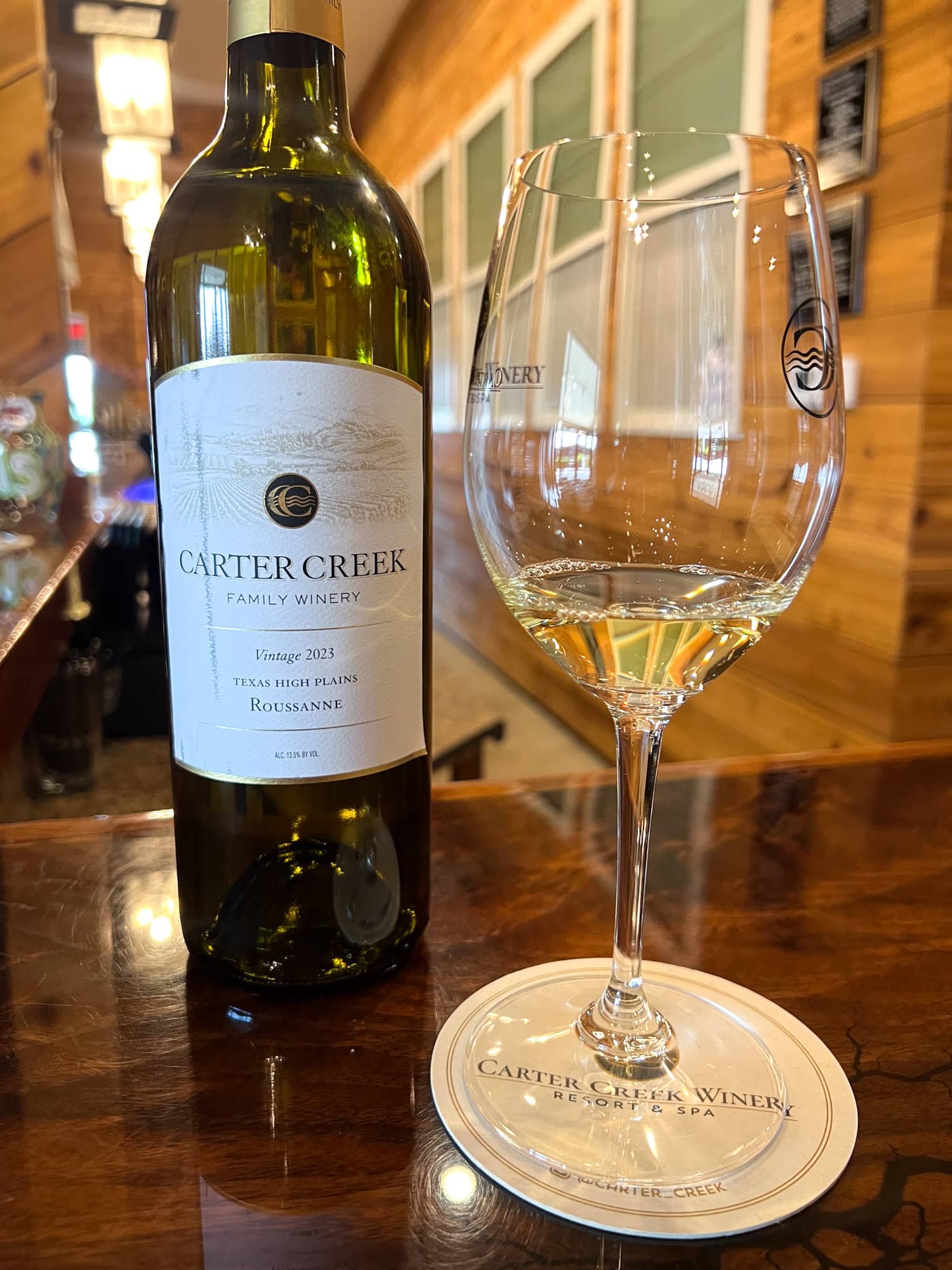 2023 Roussanne by Carter Creek Winery.