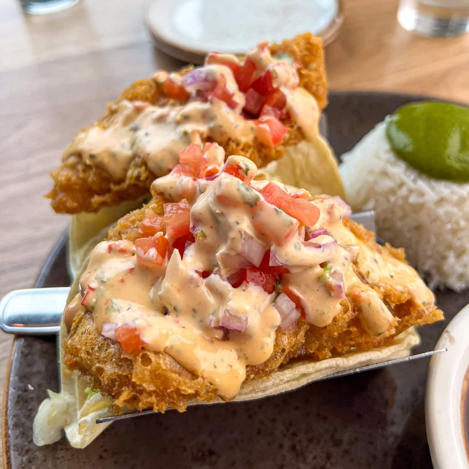 Fish tacos.