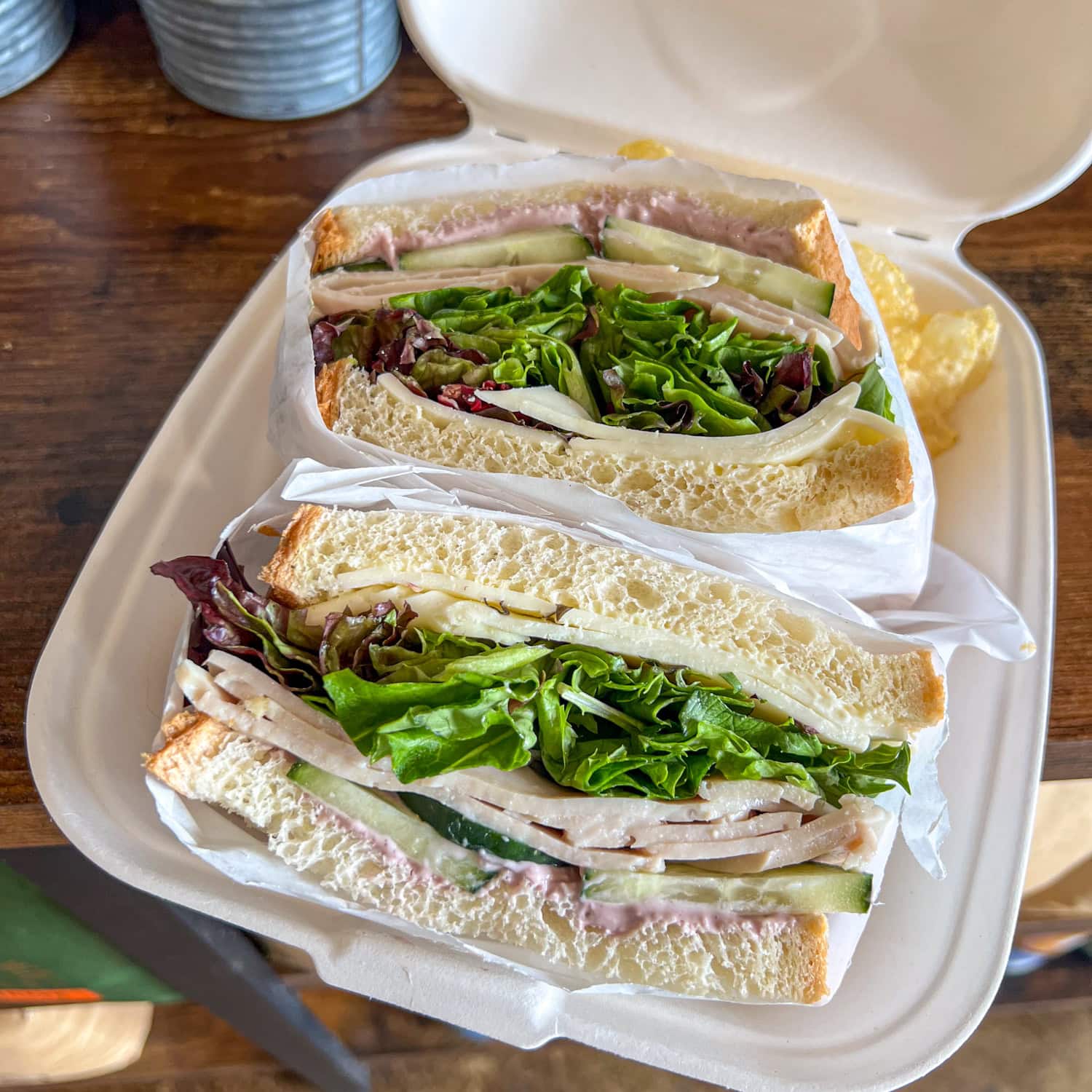 Oregon berry turkey sandwich from Bigfoot's Beach House.