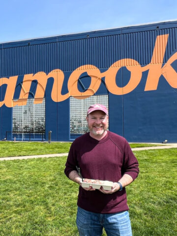 Dave at Tillamook Creamery (photo by Kelly Lemons).