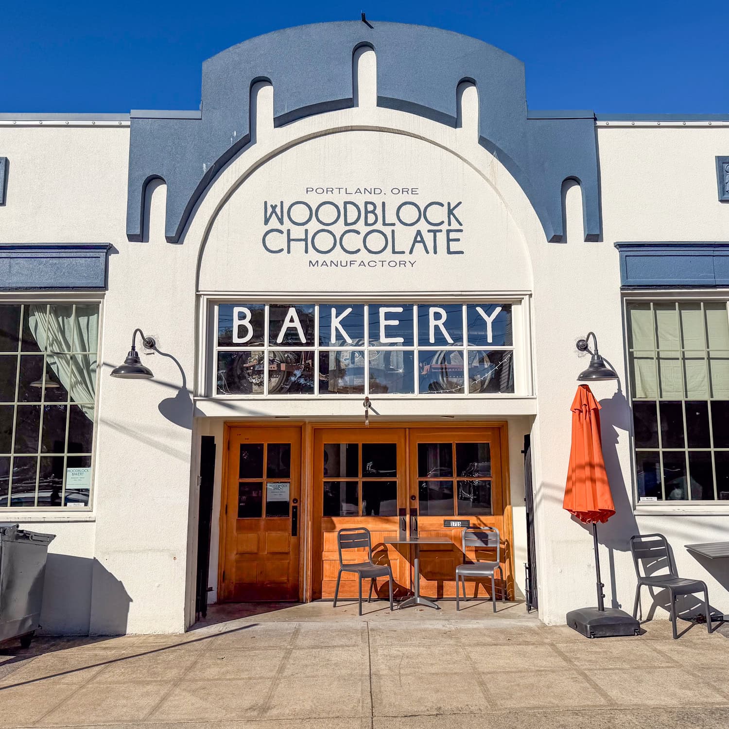 Woodblock Chocolate Manufactory.