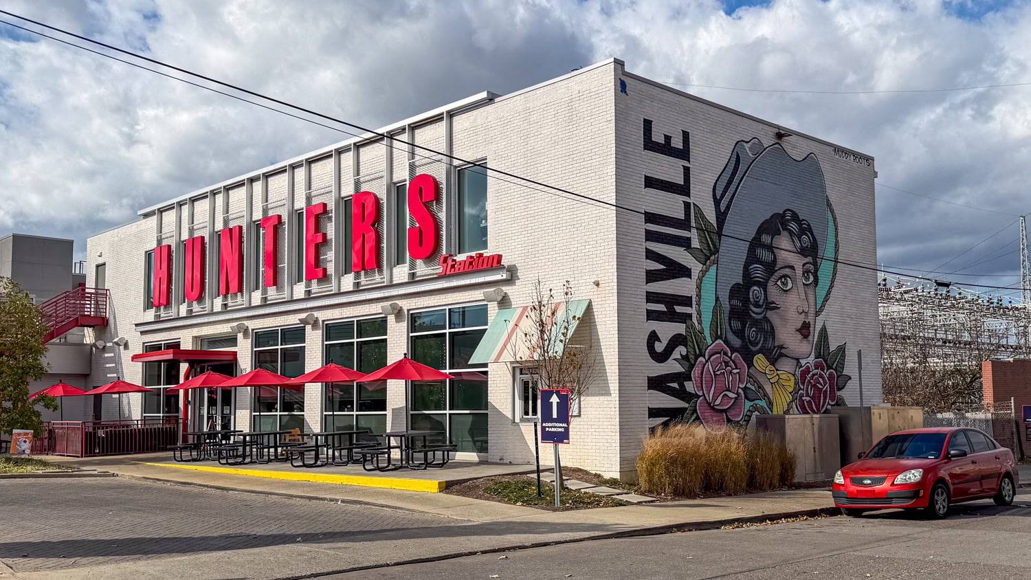 Hunters Station food hall.
