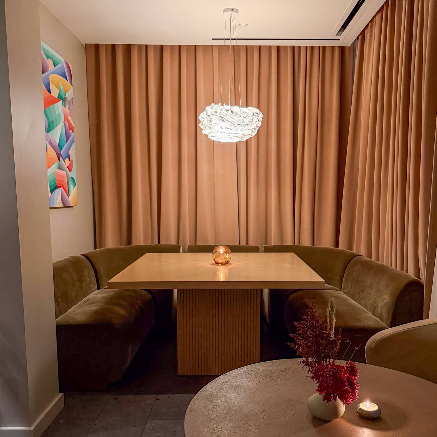 The wine lounge at The Catbird Seat's new location.