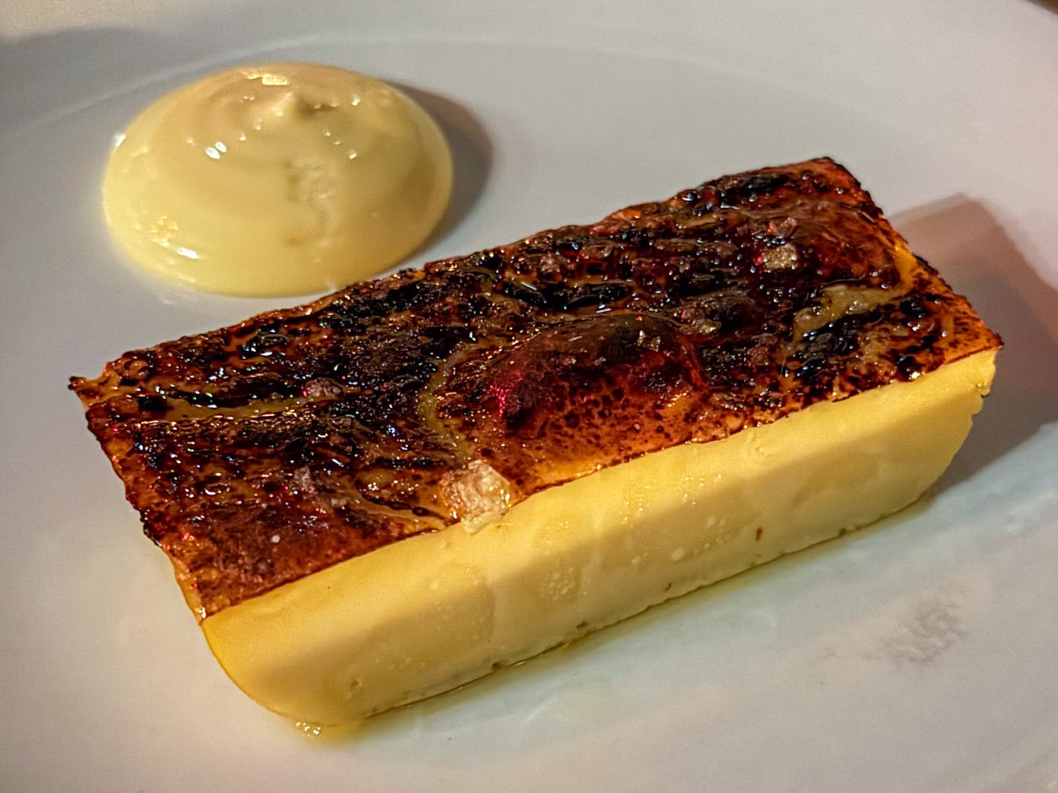 Spanish tortilla with a dollop of aioli at Peninsula restaurant in Nashville.