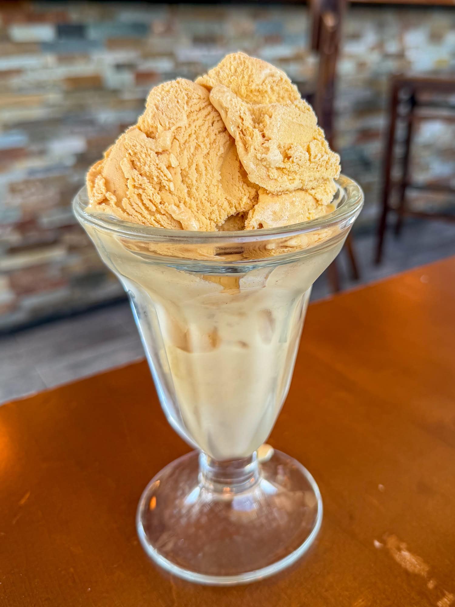 Lucuma ice cream is a popular Peruvian dessert.