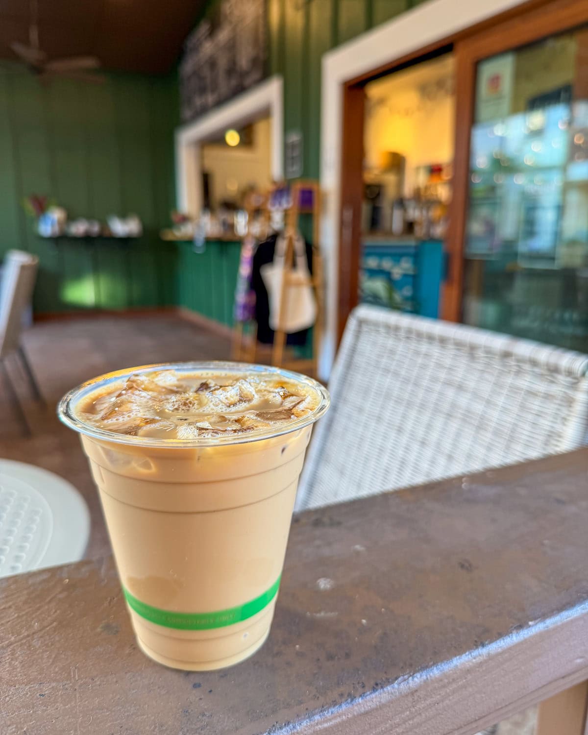 King Cold Brew iced coffee at Alii Coffee Co in Koloa Kauai