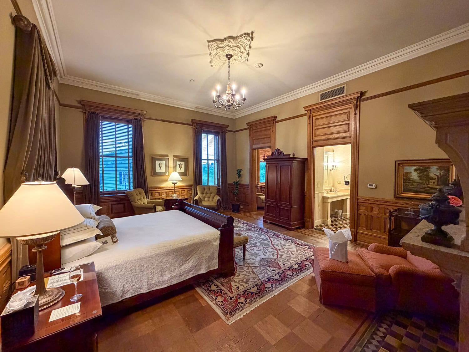 Suite Nine at Wentworth Mansion in Charleston