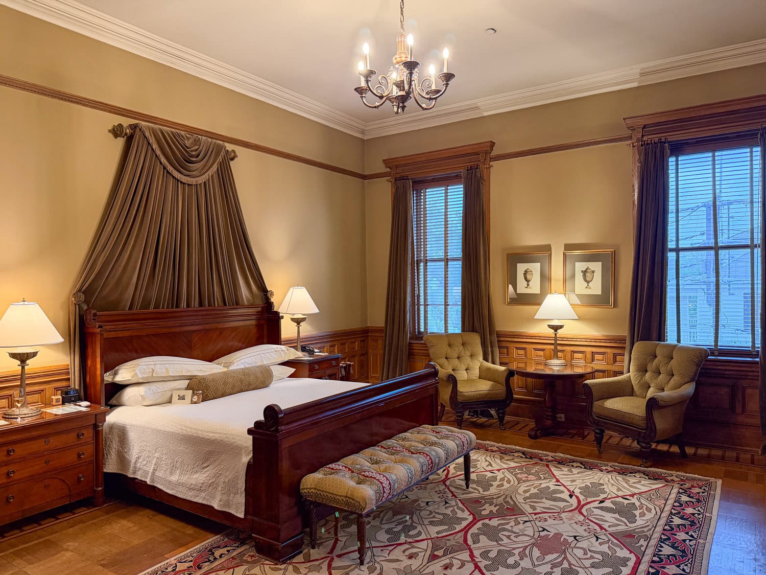 Bedroom in Suite Nine